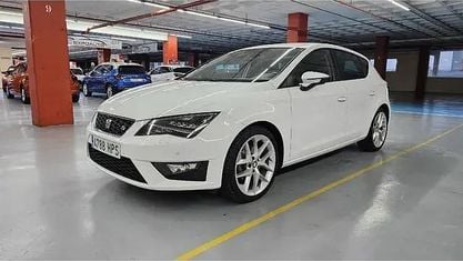 Usado Seat Leon FR 150 CV (110 kW) 2013 Blanco Utilitario