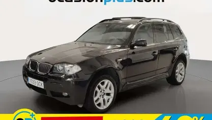 Usado BMW X3 150 CV (110 kW) 2008 Negro SUV