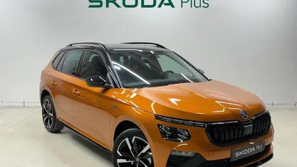 Naranja Usado 2025 Skoda Kamiq Monte Carlo SUV | 26.900 € (Precio justo)