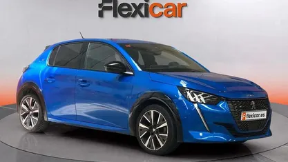Usado Peugeot 208 GT 101 CV (74 kW) 2021 Azul Utilitario