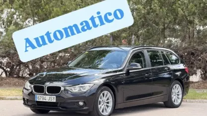 Usado BMW 318 Sport Line 150 CV (110 kW) 2016 Negro Familiar