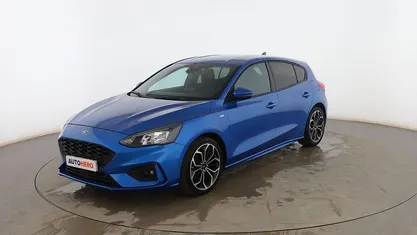 Usado Ford Focus ST-Line 125 CV (91 kW) 2020 Azul Berlina