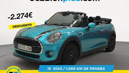 Azul Usado 2016 Mini Cooper D Cabriolet Descapotable | 15.926 € (Precio justo)