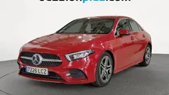 Rojo Usado 2019 Mercedes A180 AMG Berlina | 23.000 € (Precio justo)