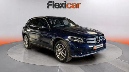 Usado Mercedes GLC350 320 CV (235 kW) 2017 Azul SUV