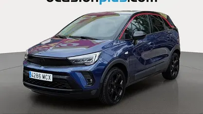 Käytetty Opel Crossland X GS Line 110 HP (80 kW) 2022 Sininen Katumaasturi