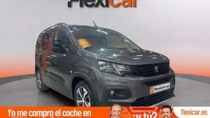 Usado Peugeot Rifter GT-line 110 CV (80 kW) 2019 Gris Monovolumen