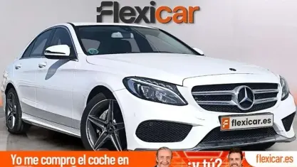 Usado Mercedes C220 194 CV (142 kW) 2018 Blanco Berlina