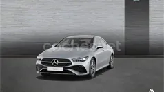 Plata hightech Usado 2024 Mercedes CLA200 AMG line Berlina | 40.900 € (Precio justo)