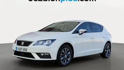 Usado Seat Leon Style 131 CV (96 kW) 2018 Blanco Utilitario
