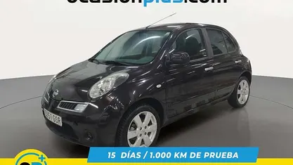 Usado Nissan Micra Acenta+ 80 CV (58 kW) 2009 Negro Utilitario