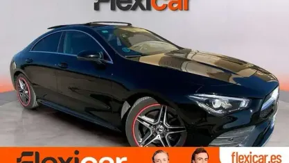 Usado Mercedes CLA200 150 CV (110 kW) 2022 Negro Coupe