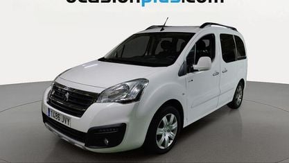 Käytetty Peugeot Partner Tepee Style 120 HP (88 kW) 2016 Valkoinen Tila-auto