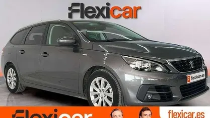 Usado Peugeot 308 SW Active 131 CV (96 kW) 2020 Gris Familiar