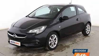 Usado Opel Corsa Selective 90 CV (66 kW) 2016 Negro Utilitario