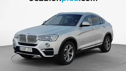 Usado BMW X4 190 CV (139 kW) 2016 Gris plata SUV