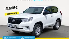 Blanco Usado 2022 Toyota Land Cruiser SUV | 39.990 € (Buen precio)