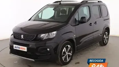 Usado Peugeot Rifter GT 131 CV (96 kW) 2019 Negro Monovolumen