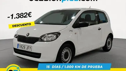 Blanco Usado 2015 Skoda Citigo Active Utilitario | 5918 € (Precio justo)