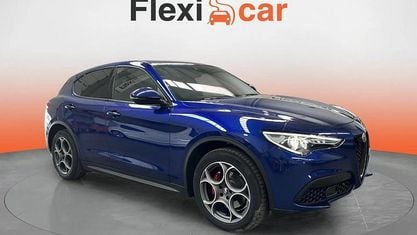 Usado Alfa Romeo Stelvio Sprint 200 CV (147 kW) 2022 Azul SUV