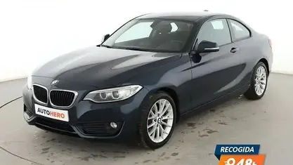 Käytetty BMW 220 Advantage 190 HP (139 kW) 2016 Sininen Coupe - kaksiovinen