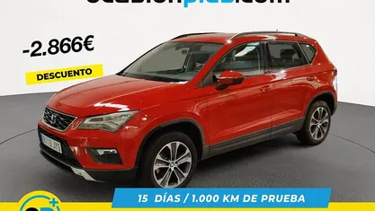 Rojo Usado 2017 Seat Ateca Style Plus SUV | 12.584 € (Super precio)