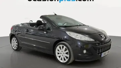 Usado Peugeot 207 CC 120 CV (88 kW) 2012 Negro Descapotable
