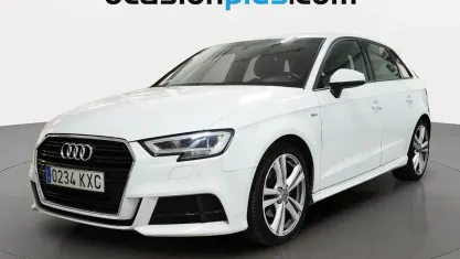 Usado Audi A3 Sportback S-Line 150 CV (110 kW) 2019 Blanco Utilitario