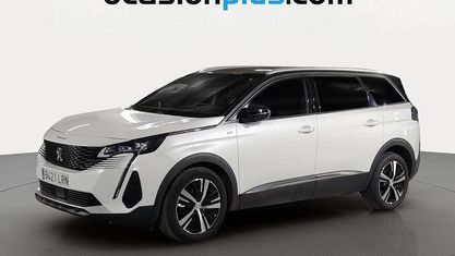 Używany Peugeot 5008 Style 131 KM (96 kW) 2021 Niebieski Minivan