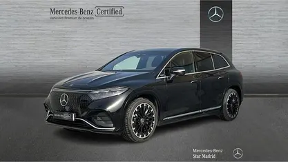 Usado Mercedes EQS580 AMG line 400 kW (544 CV) 2023 Negro SUV