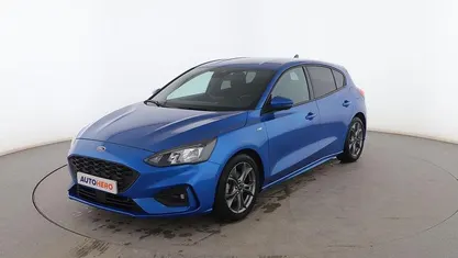 Usado Ford Focus ST-Line 125 CV (91 kW) 2022 Azul Utilitario