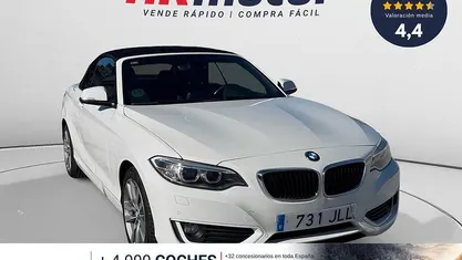 Usado BMW 218 Advantage 150 CV (110 kW) 2016 Blanco Descapotable