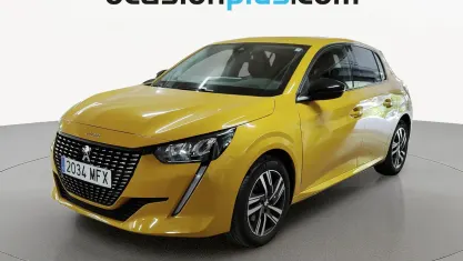 Brugt Peugeot 208 Allure 102 HK (75 kW) 2023 Gul Hatchback