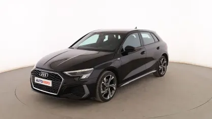 Usado Audi A3 Sportback S-Line 204 CV (150 kW) 2021 Negro Utilitario