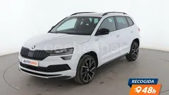 Blanco Usado 2021 Skoda Karoq SportLine SUV | 20.399 € (Precio justo)