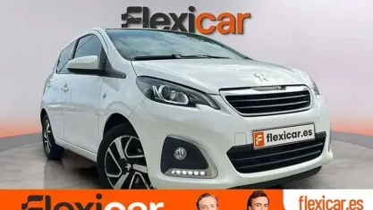 Usado Peugeot 108 Allure 72 CV (52 kW) 2020 Blanco Utilitario