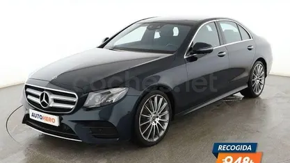 Usado Mercedes E220 AMG line 195 CV (143 kW) 2018 Verde Berlina