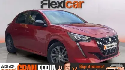 Usado Peugeot 208 Active 101 CV (74 kW) 2022 Rojo Utilitario