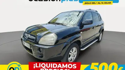 Usado Hyundai Tucson Comfort 140 CV (102 kW) 2007 Negro SUV