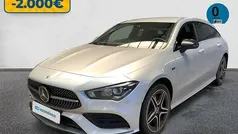 Gris Usado 2021 Mercedes CLA250e Berlina | 27.890 € (Buen precio)