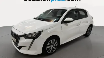 Usado Peugeot 208 Active 100 CV (73 kW) 2020 Blanco Utilitario