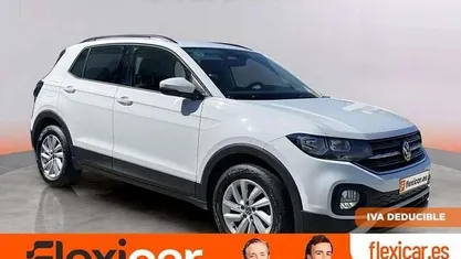 Usado VW T-Cross Advance 110 CV (80 kW) 2021 Blanco SUV