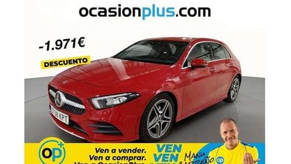 Usado Mercedes A180 AMG 116 CV (85 kW) 2018 Rojo Utilitario