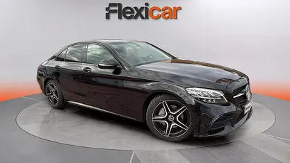 Usado Mercedes C200 160 CV (117 kW) 2019 Negro Berlina