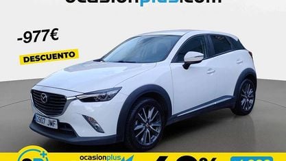 Brugt Mazda CX-3 Luxury 105 HK (77 kW) 2016 Hvid SUV