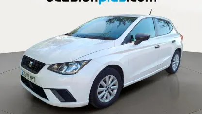 Usado Seat Ibiza Reference 95 CV (69 kW) 2018 Blanco Utilitario