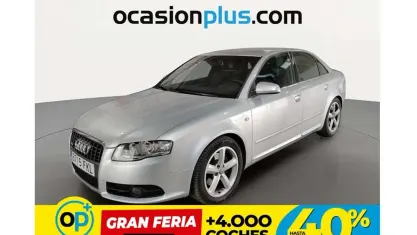 Usado Audi A4 S-Line 170 CV (125 kW) 2007 Plateado Berlina