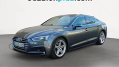 Gris Usado 2018 Audi A5 Sportback Sport Berlina | 24.046 € (Buen precio)
