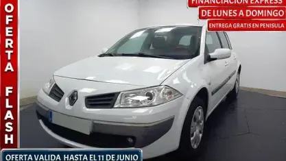 Usado Renault Mégane Authentique 85 CV (62 kW) 2006 Blanco Berlina