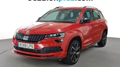 Rojo Usado 2021 Skoda Karoq SportLine SUV | 21.091 € (Precio justo)